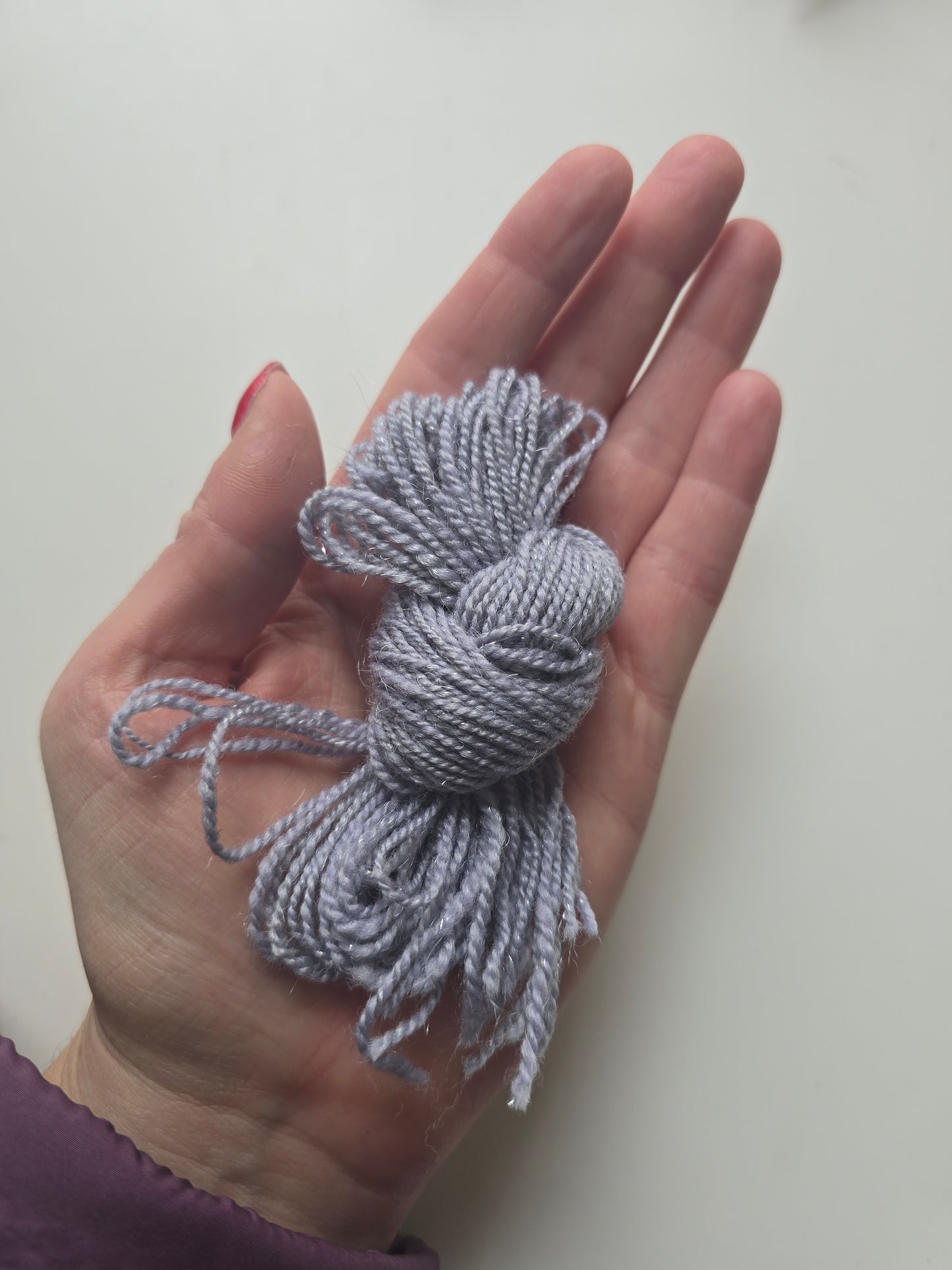 Hand Spun Wool Tzitzit