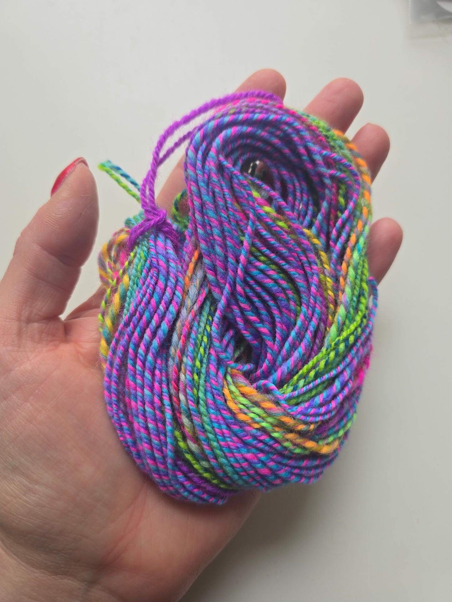 Hand Spun Wool Tzitzit