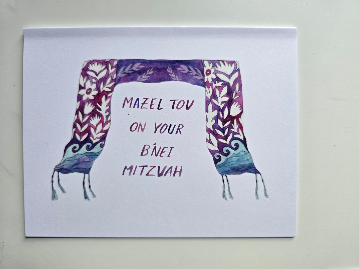 Bat/ Bar/B'Nai Mitzvah Cards