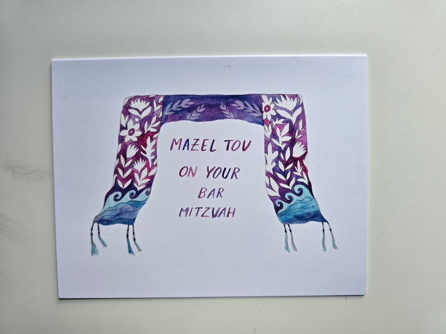 Bat/ Bar/B'Nai Mitzvah Cards
