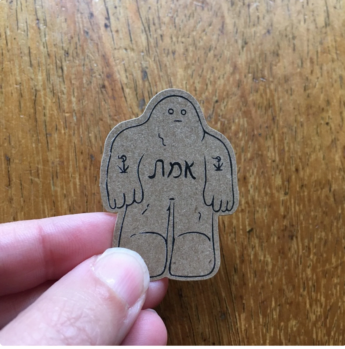 Glitter Golem Sticker Set- 3 Pack