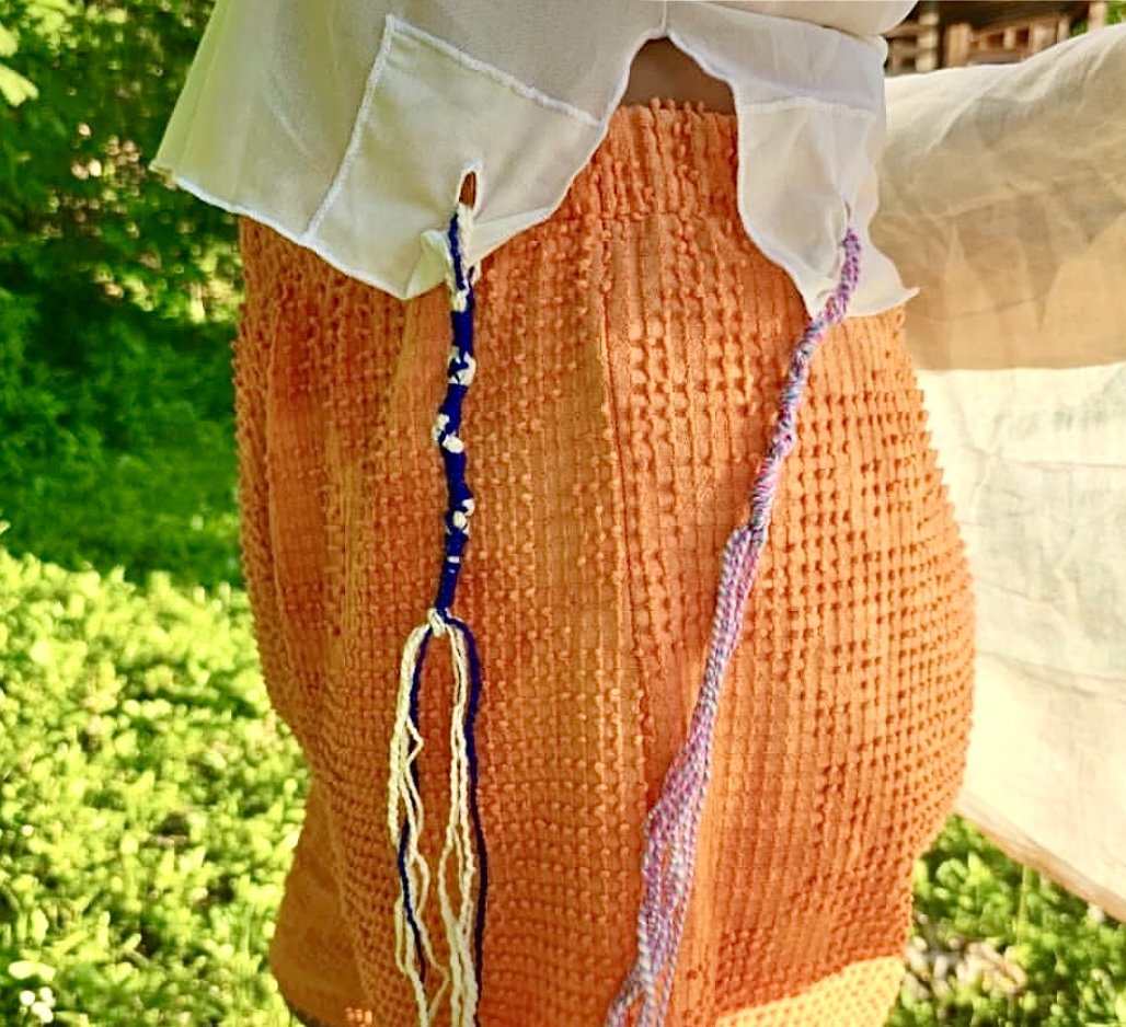 Tallit Katan - crop top style