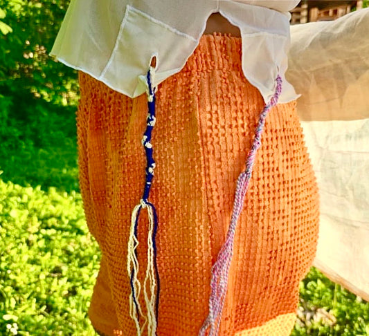 Tallit Katan - crop top style