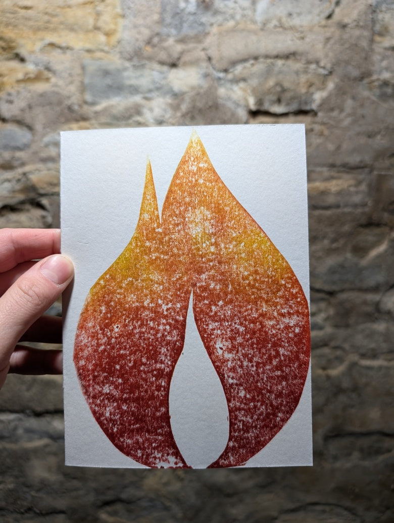 Hanukkah Block Print Cards