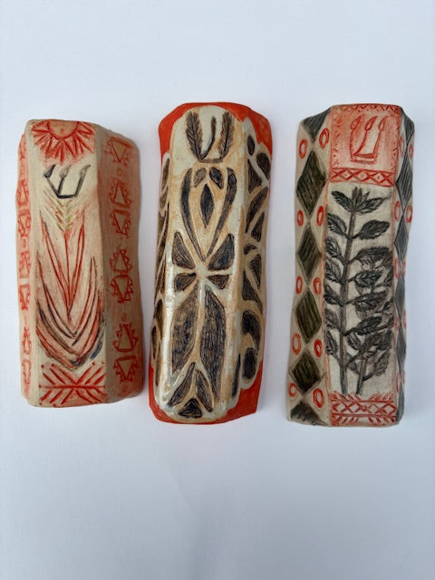 Yiddish Folk Arts Mezuzah Case
