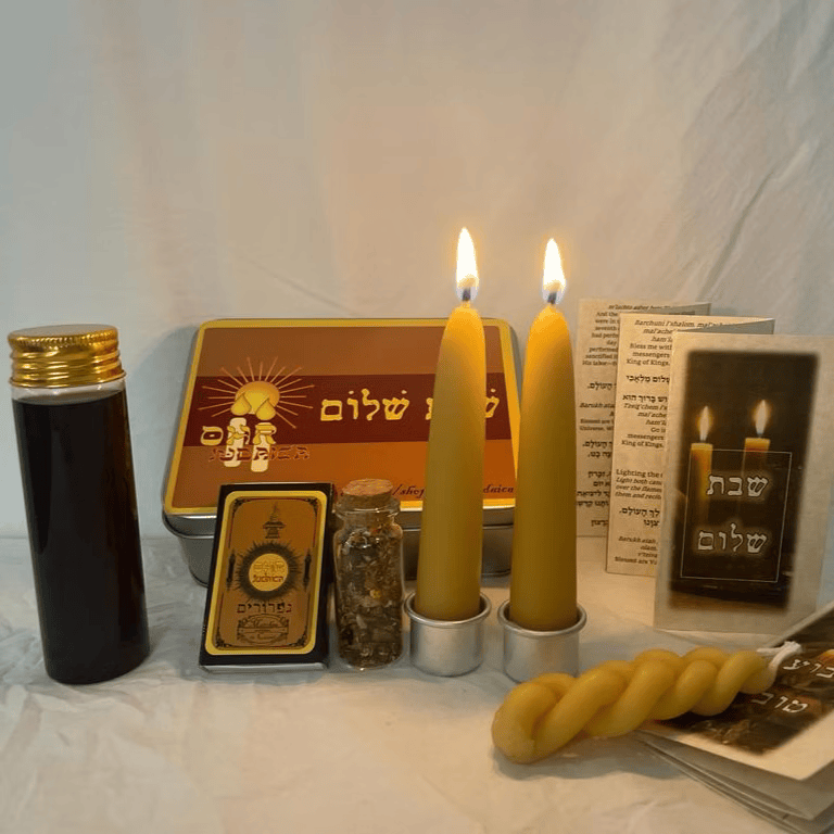 Large Shabbat & Havdalah Travel Kit