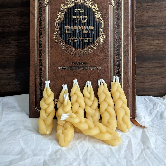 Mini Beeswax Havdalah Candles
