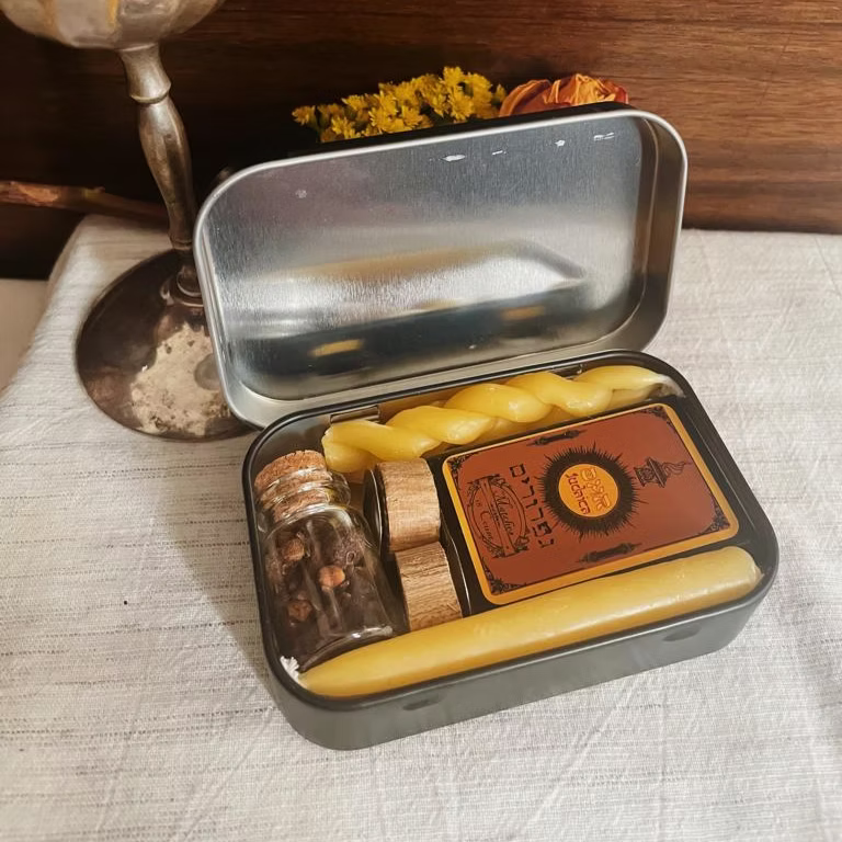 Pocket-Sized Shabbat & Havdalah Travel Kit