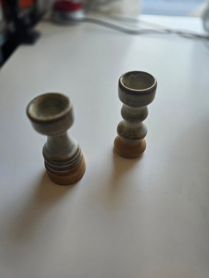 Shabbat Candle Holder- ceramic towers