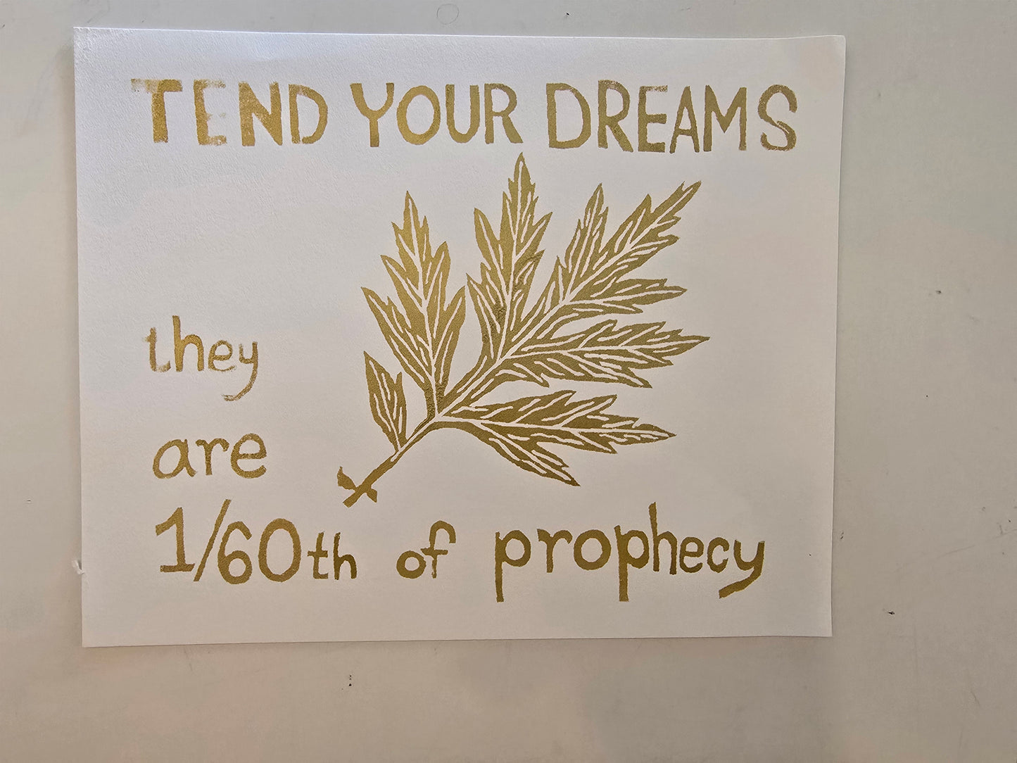 Tend Your Dreams