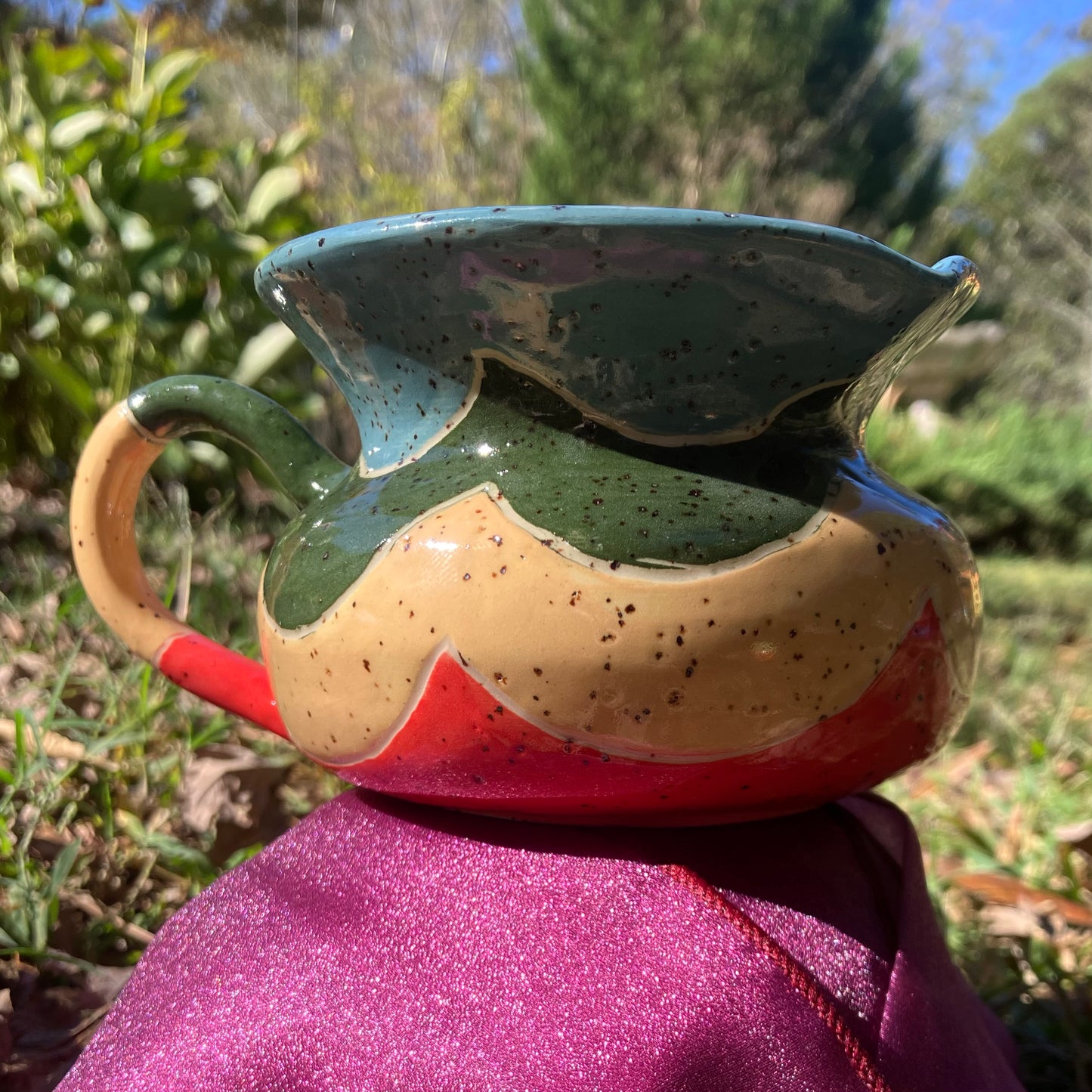 Handwashing Cup//negel Vasser/Natla - colorful ocean