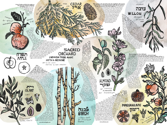 Sacred Orchard - large poster