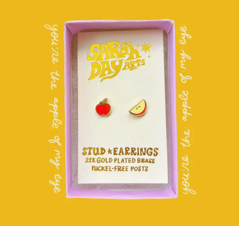 Apple Earrings