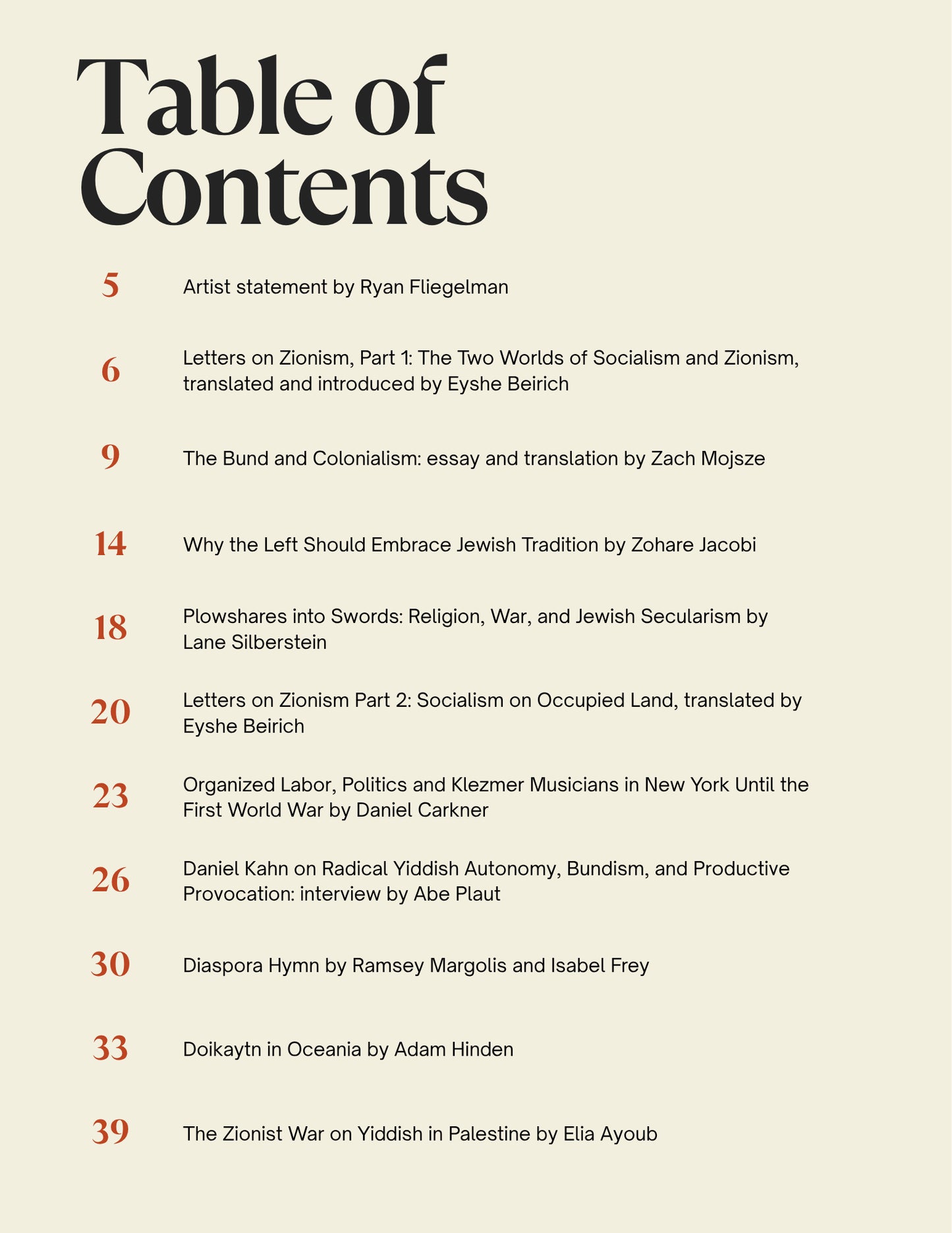 Der Spekter: 2-Year Anniversary Magazine